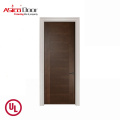 ASICO UL Listed Hotel Fire Rated Wood Door With For Interior